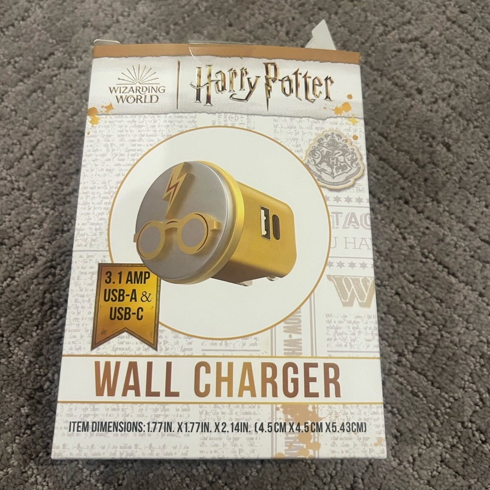 Harry Potter Bolt & Lens Wall Charger